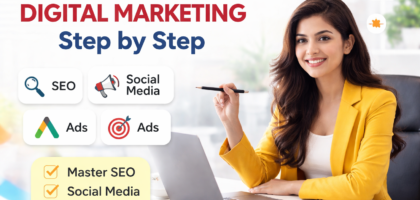 how to learn digital marketing step by step
