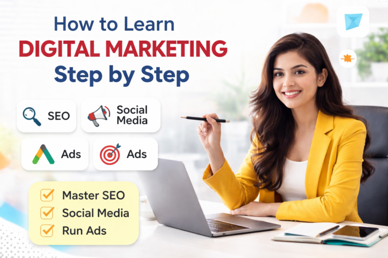 How to Learn Digital Marketing Step by Step Guide